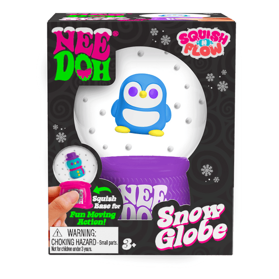 NeeDoh Squish N Flow Snow Globe 62DG